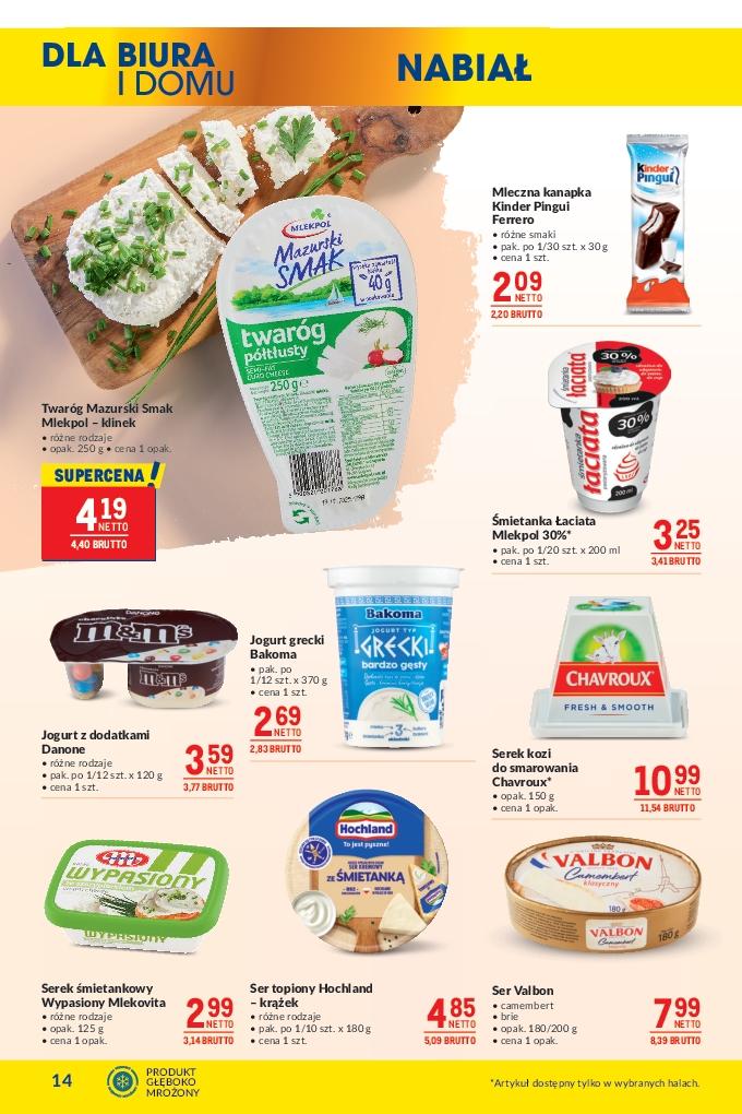 Gazetka promocyjna MAKRO str. 14