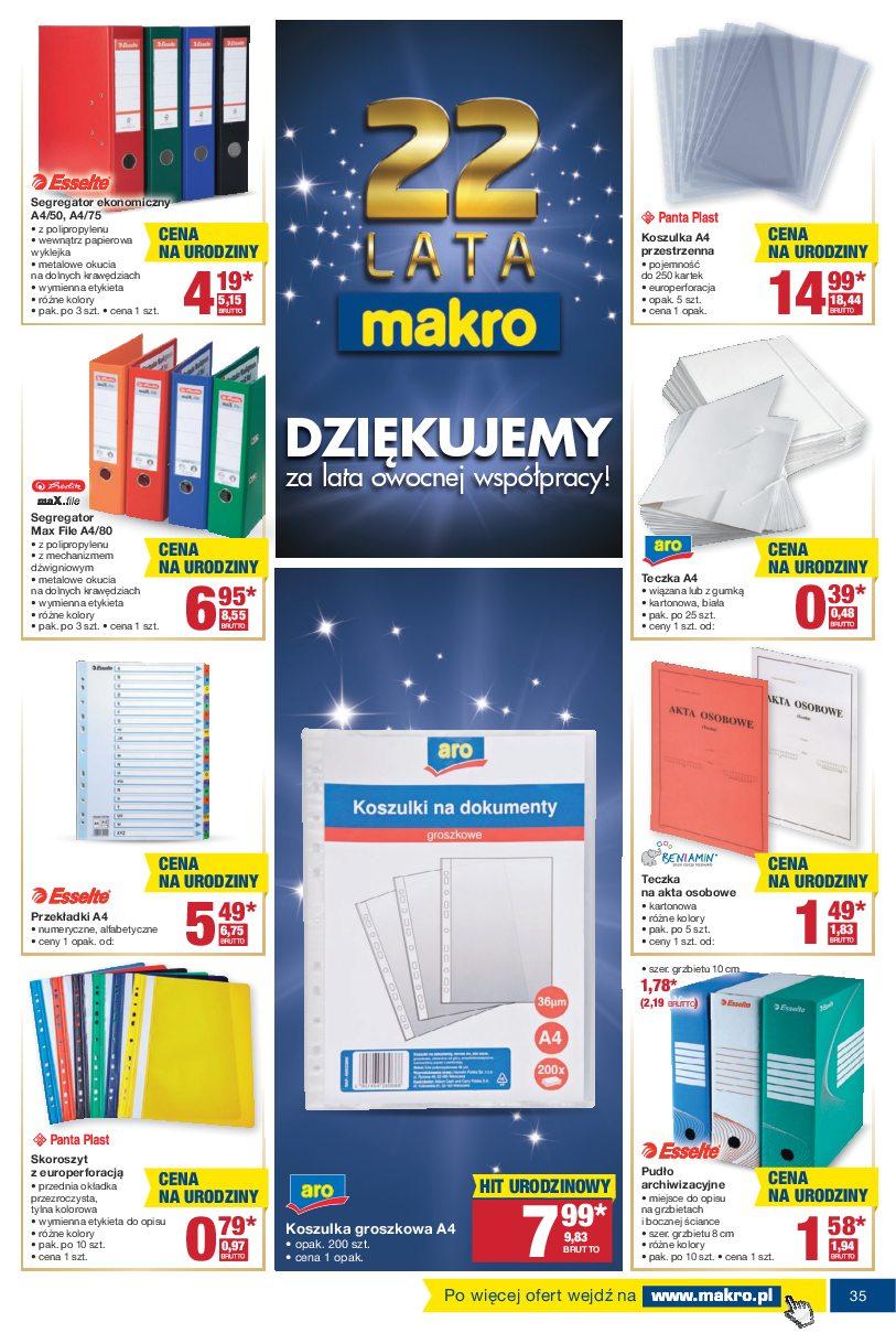 Gazetka promocyjna MAKRO str. 35