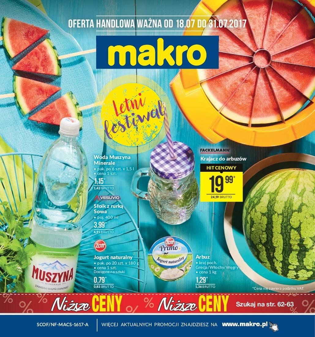 Gazetka promocyjna MAKRO str. 1