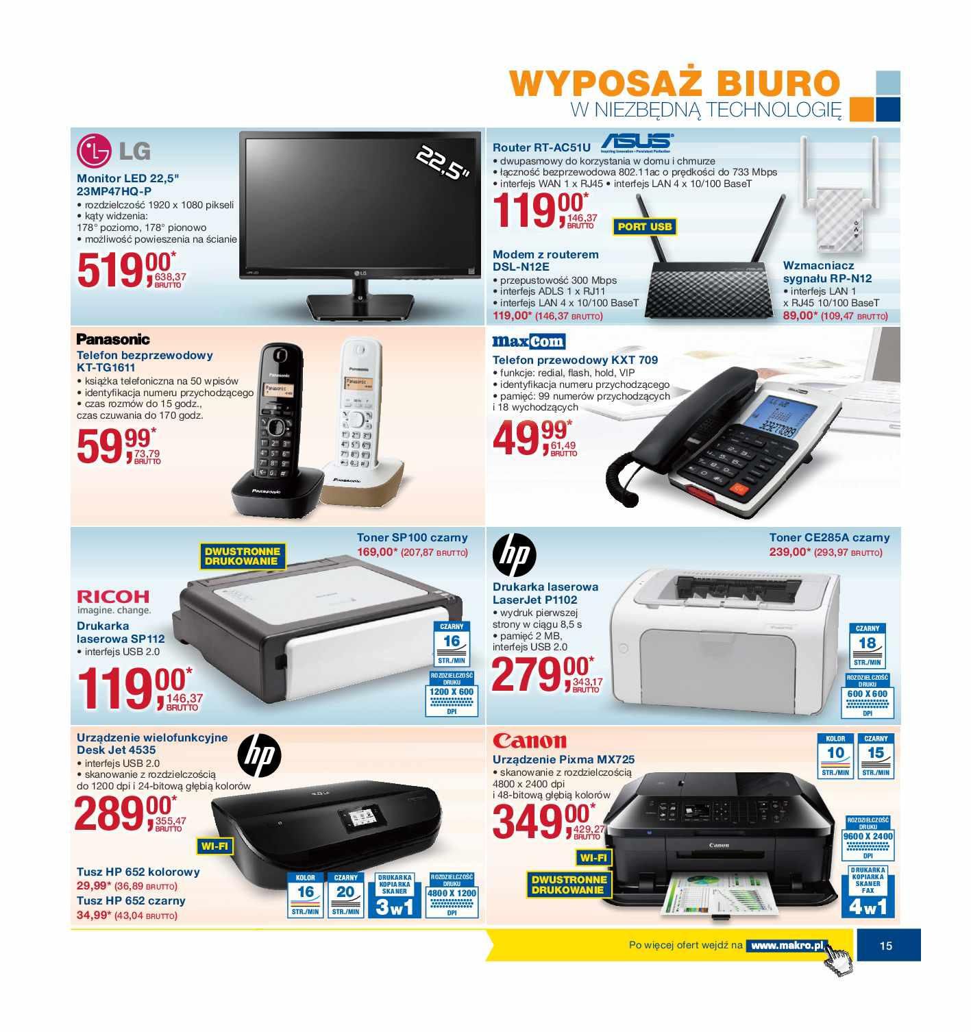 Gazetka promocyjna MAKRO str. 15