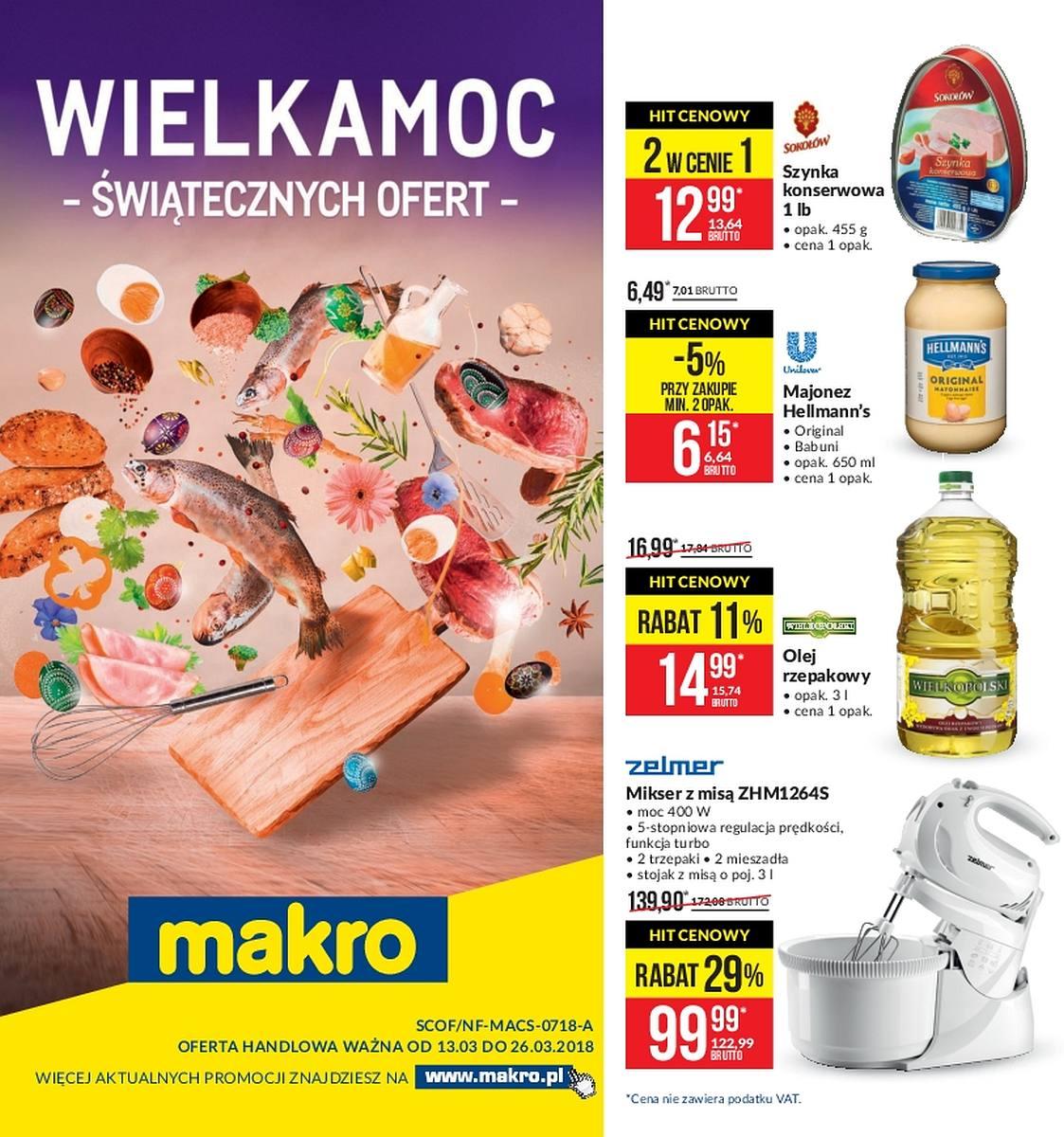 Gazetka promocyjna MAKRO str. 1