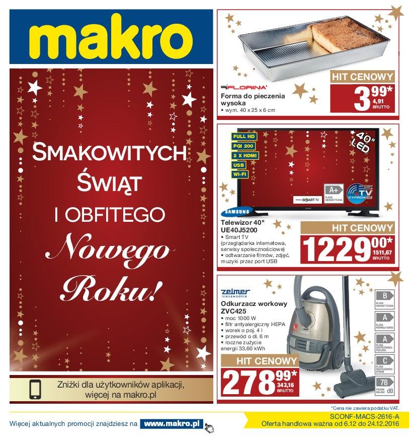 Gazetka promocyjna MAKRO str. 1