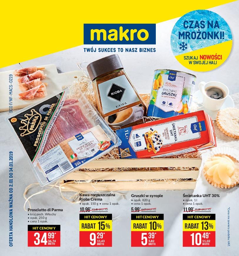 Gazetka promocyjna MAKRO str. 1