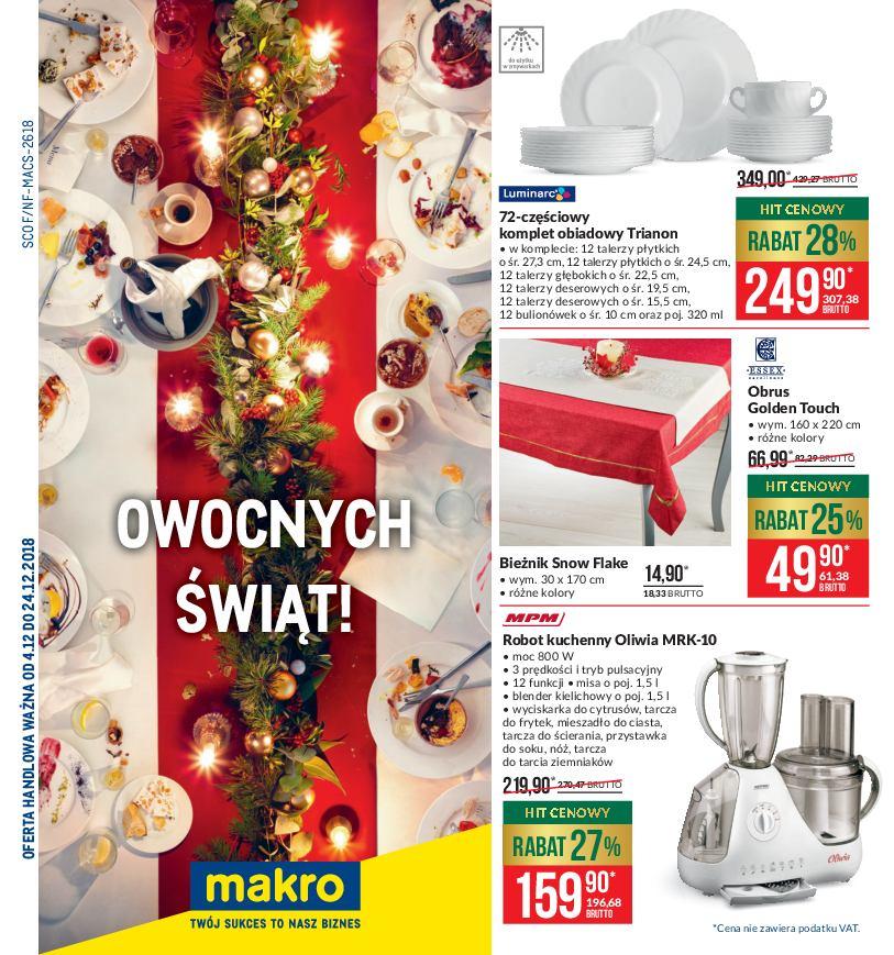Gazetka promocyjna MAKRO str. 1