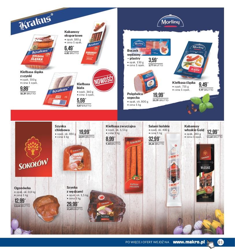 Gazetka promocyjna MAKRO str. 21