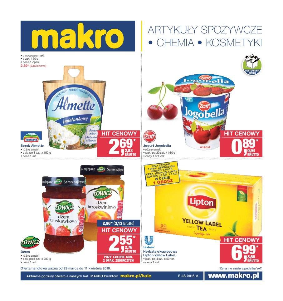 Gazetka promocyjna MAKRO str. 1