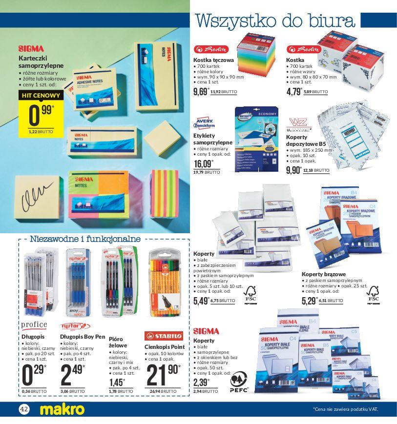 Gazetka promocyjna MAKRO str. 42
