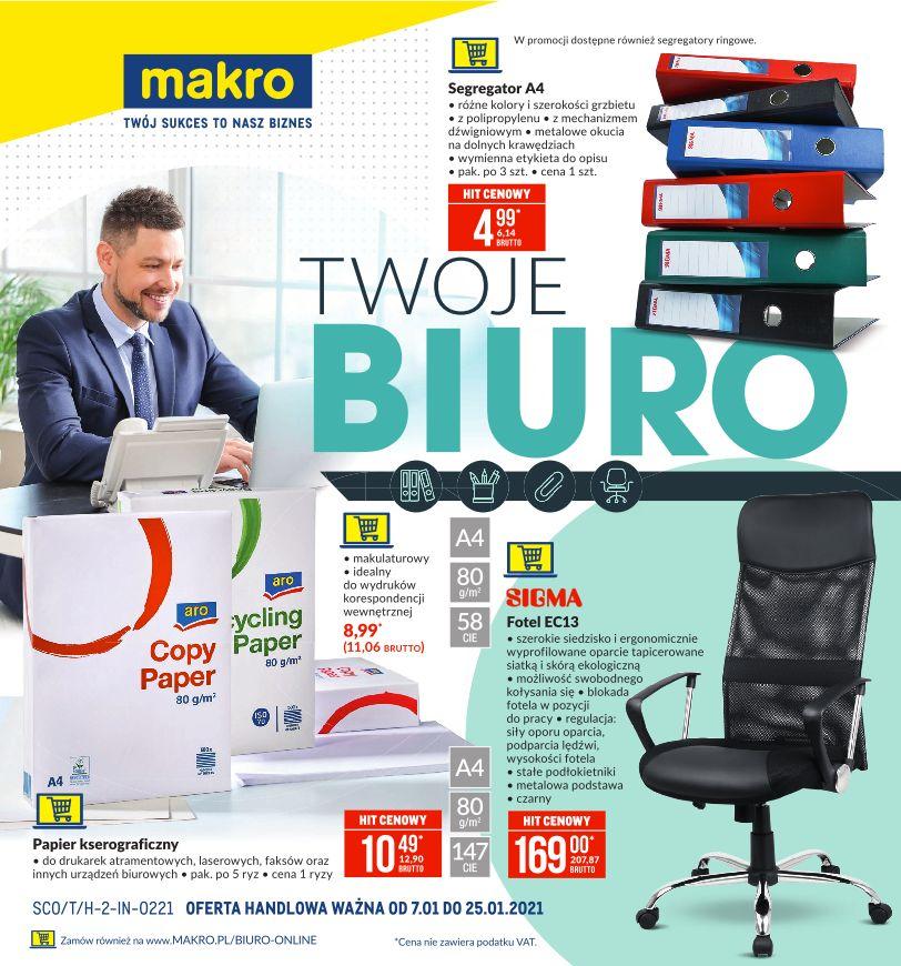Gazetka promocyjna MAKRO str. 1