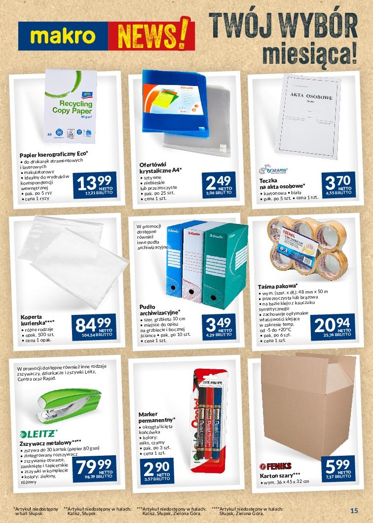 Gazetka promocyjna MAKRO str. 15