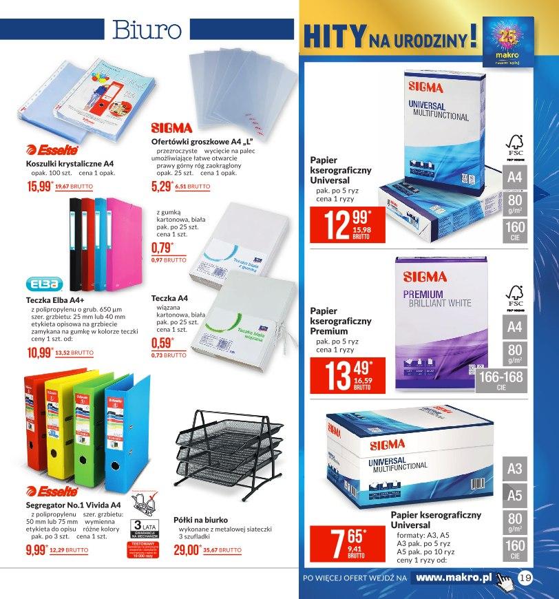 Gazetka promocyjna MAKRO str. 19