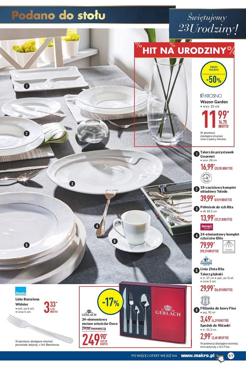 Gazetka promocyjna MAKRO str. 47