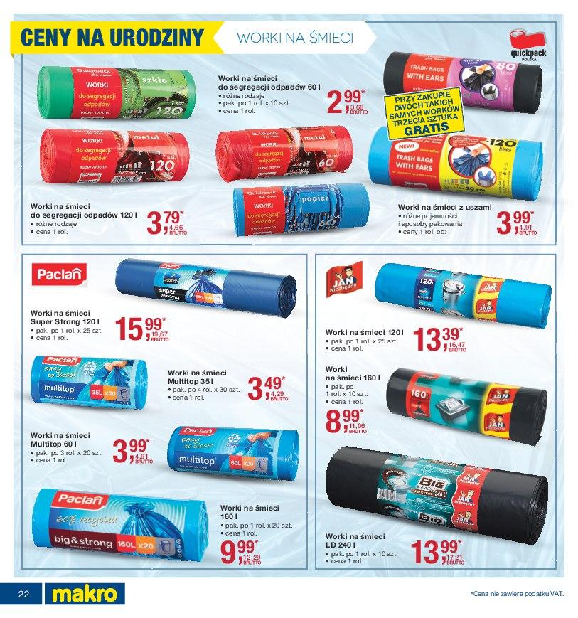 Gazetka promocyjna MAKRO str. 22