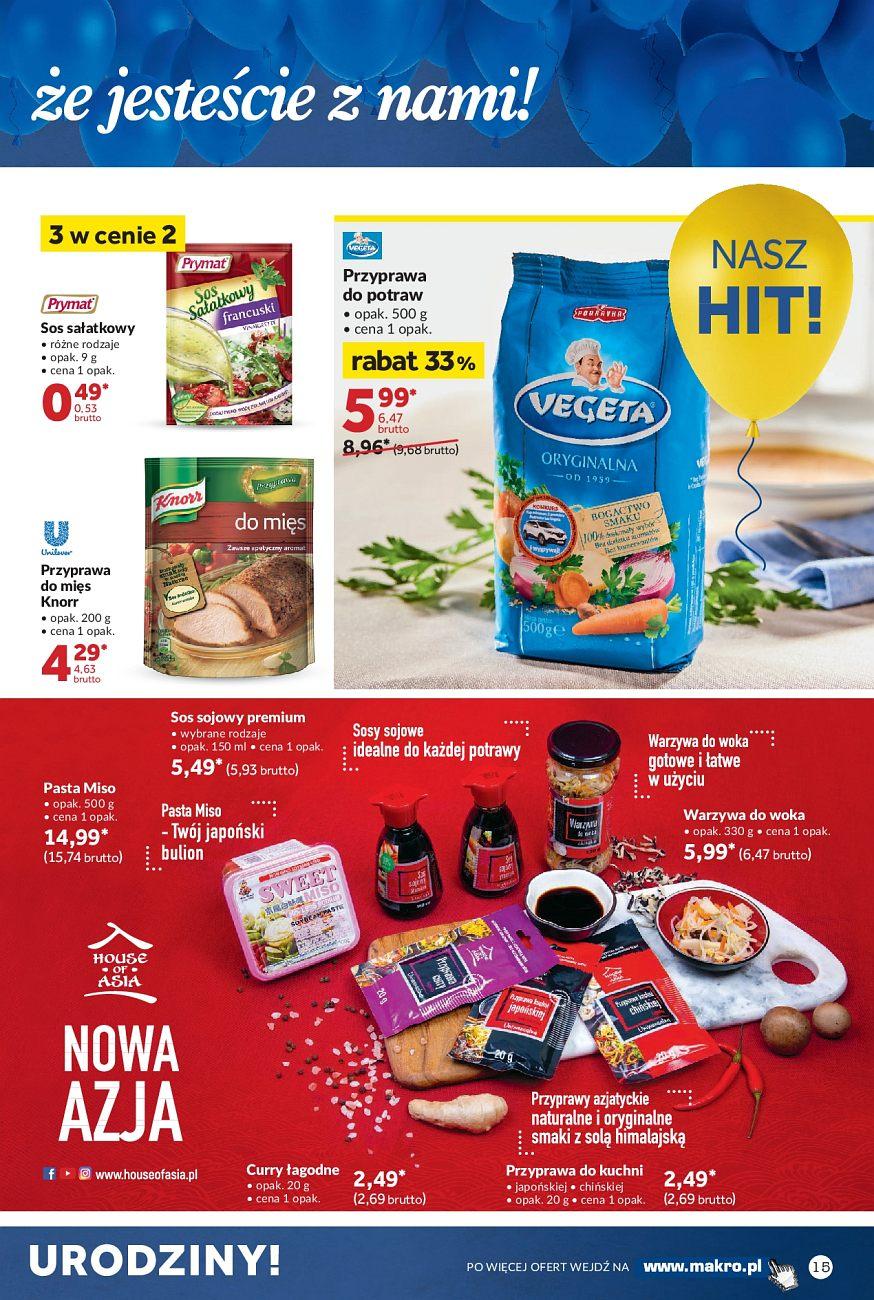 Gazetka promocyjna MAKRO str. 15