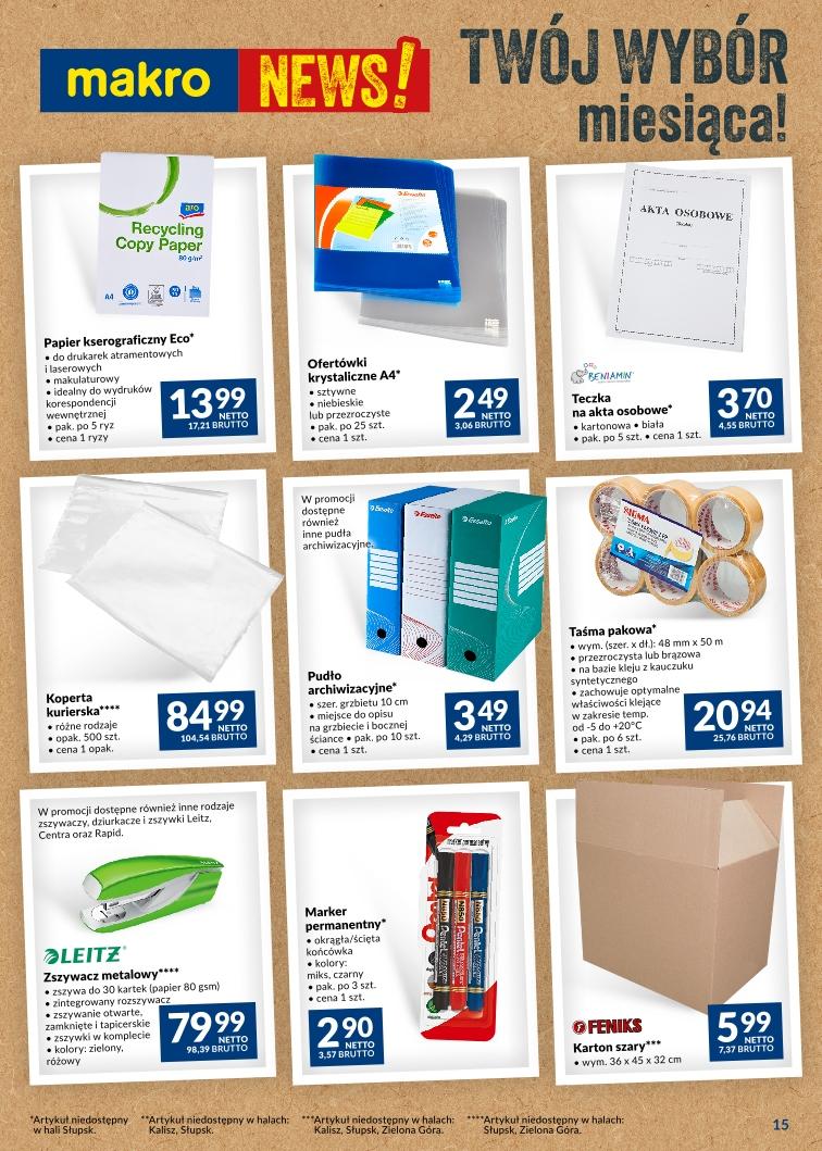 Gazetka promocyjna MAKRO str. 15