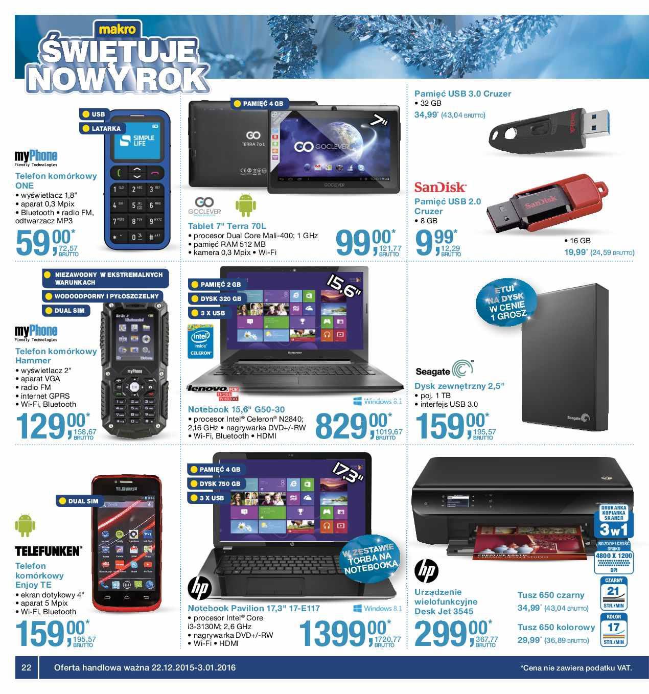 Gazetka promocyjna MAKRO str. 22