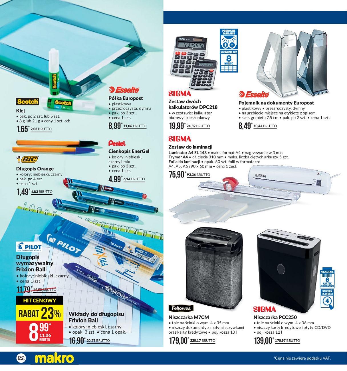 Gazetka promocyjna MAKRO str. 22