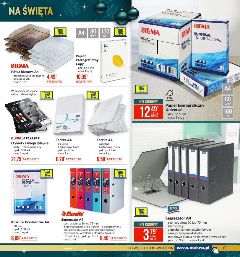 Gazetka promocyjna MAKRO str. 21