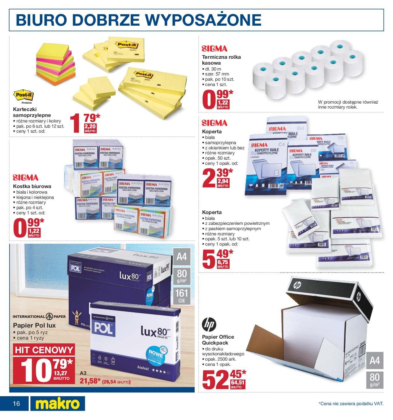 Gazetka promocyjna MAKRO str. 16