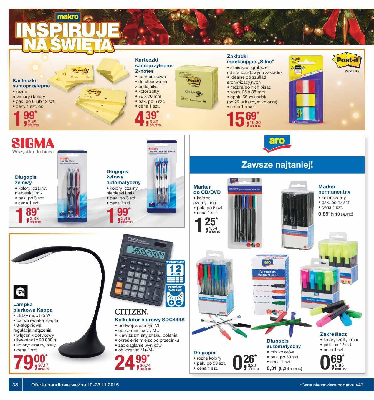 Gazetka promocyjna MAKRO str. 38