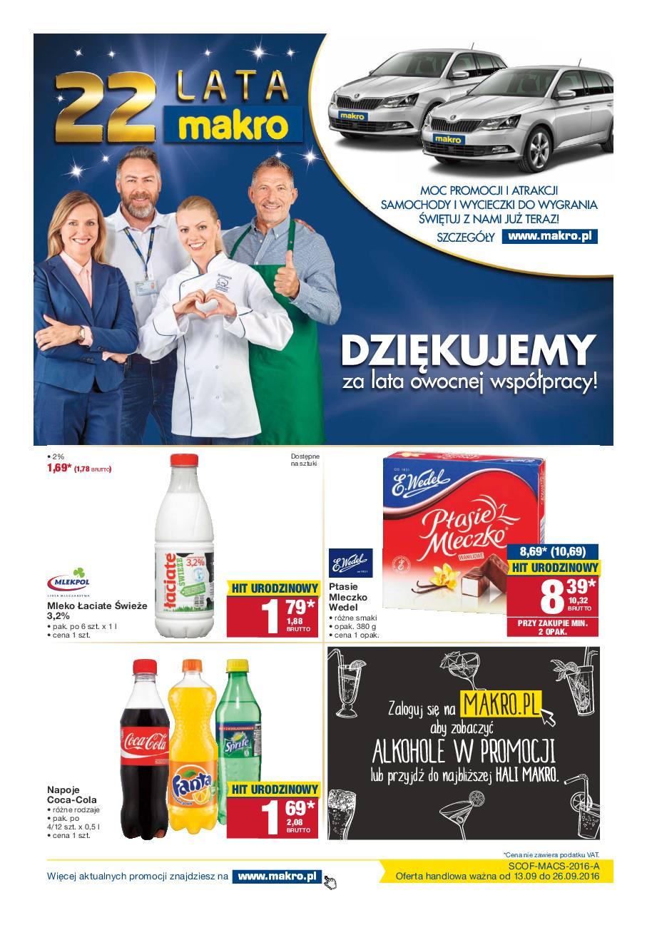 Gazetka promocyjna MAKRO str. 1