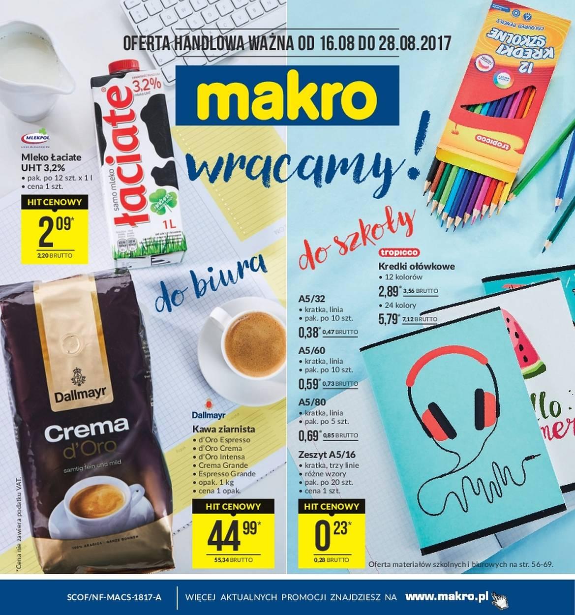 Gazetka promocyjna MAKRO str. 1