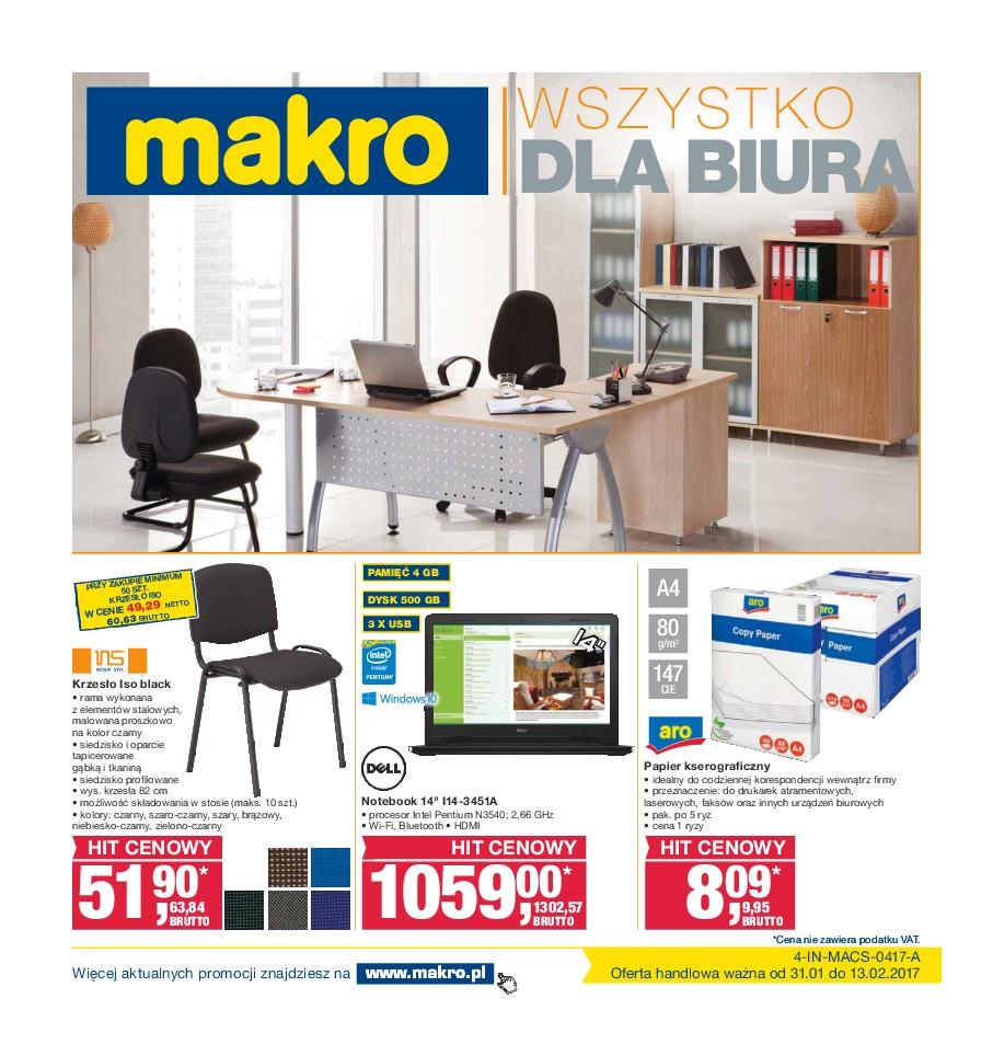 Gazetka promocyjna MAKRO str. 1