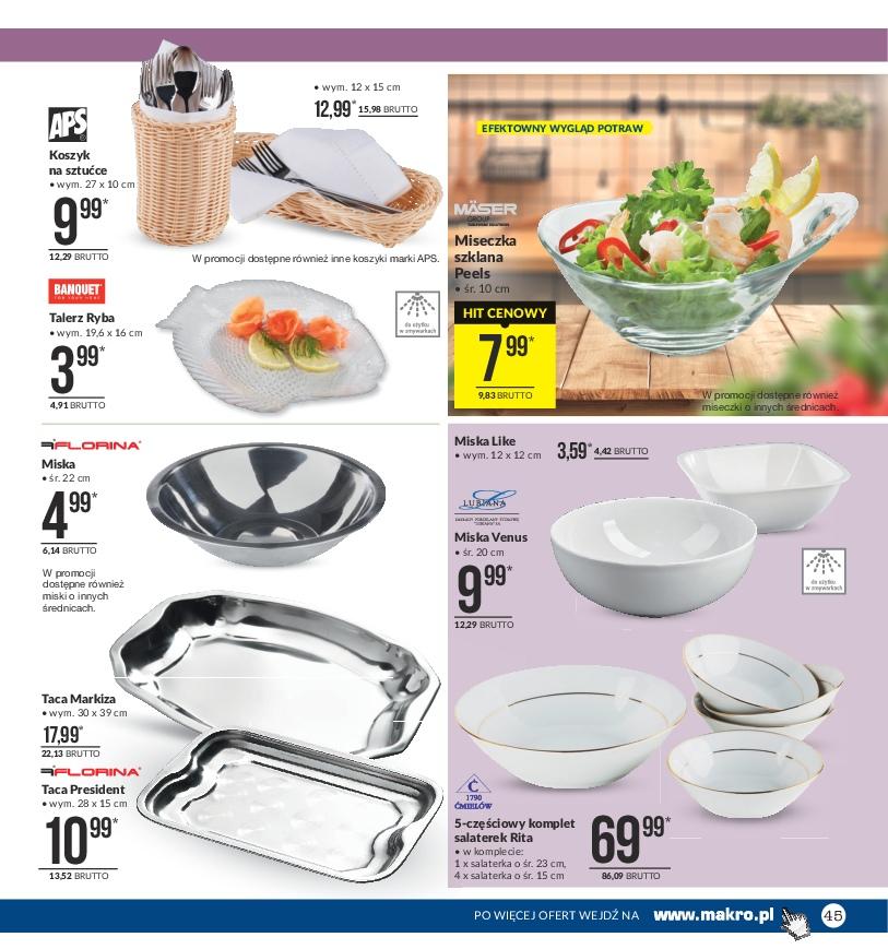 Gazetka promocyjna MAKRO str. 45