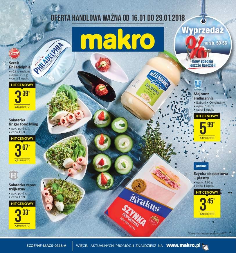 Gazetka promocyjna MAKRO str. 1