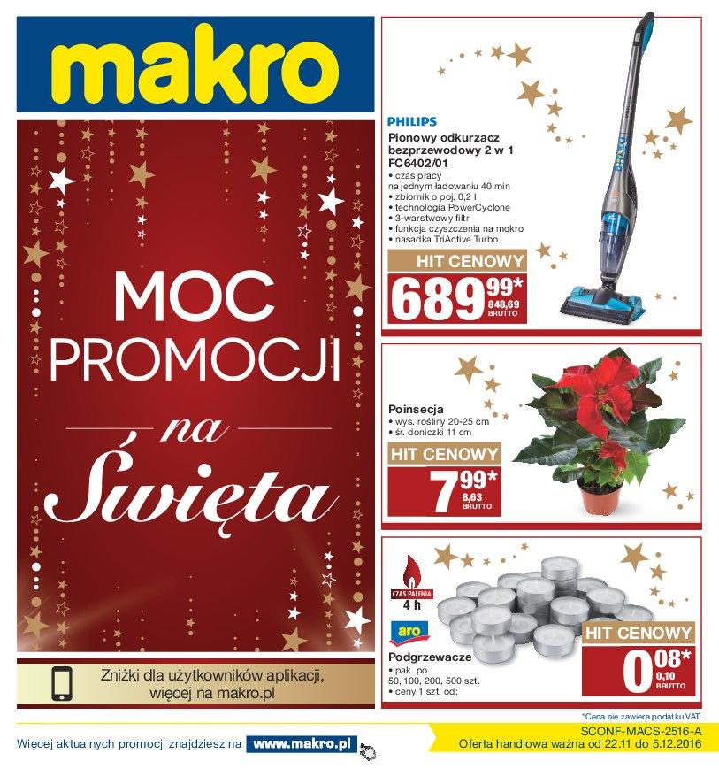 Gazetka promocyjna MAKRO str. 1