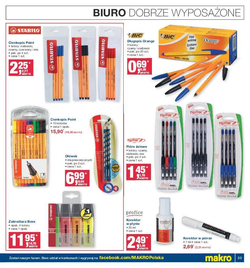 Gazetka promocyjna MAKRO str. 33