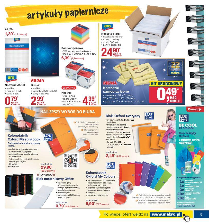 Gazetka promocyjna MAKRO str. 5
