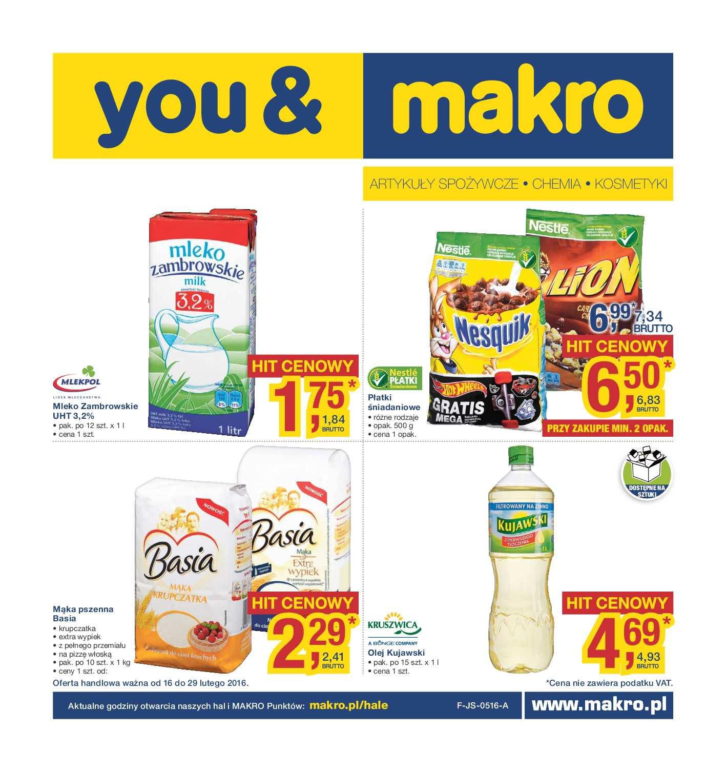 Gazetka promocyjna MAKRO str. 1