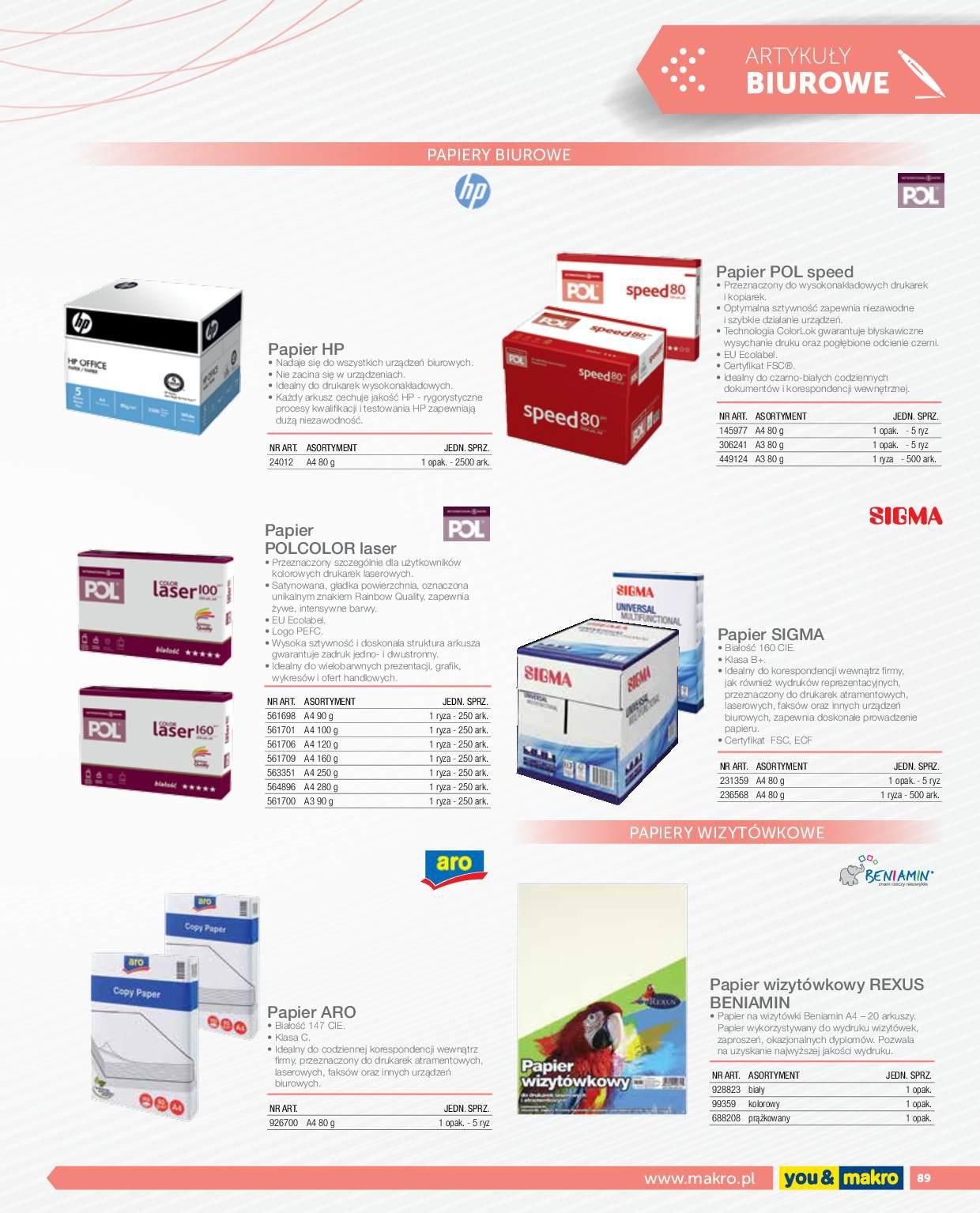 Gazetka promocyjna MAKRO str. 89