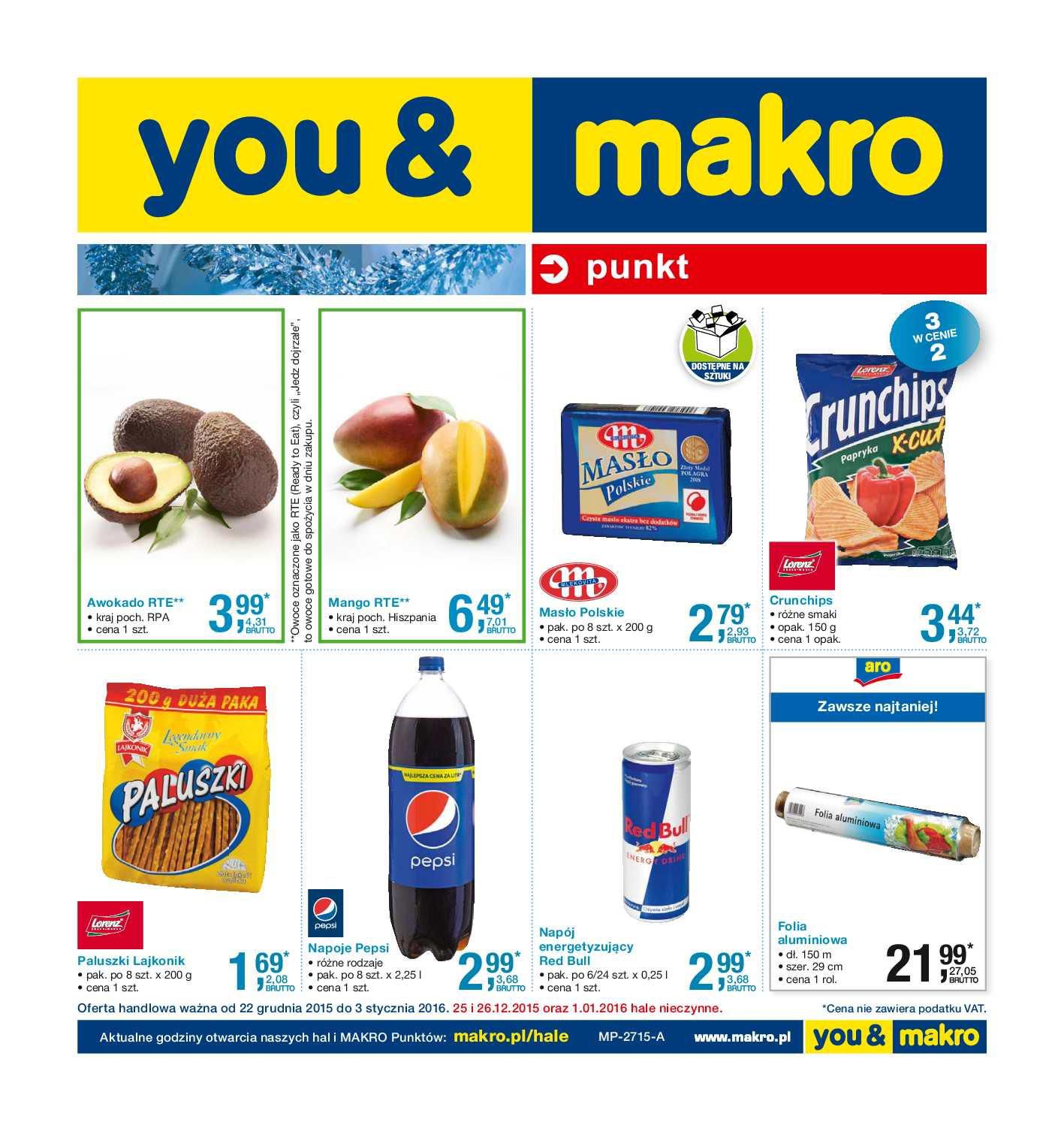 Gazetka promocyjna MAKRO str. 1