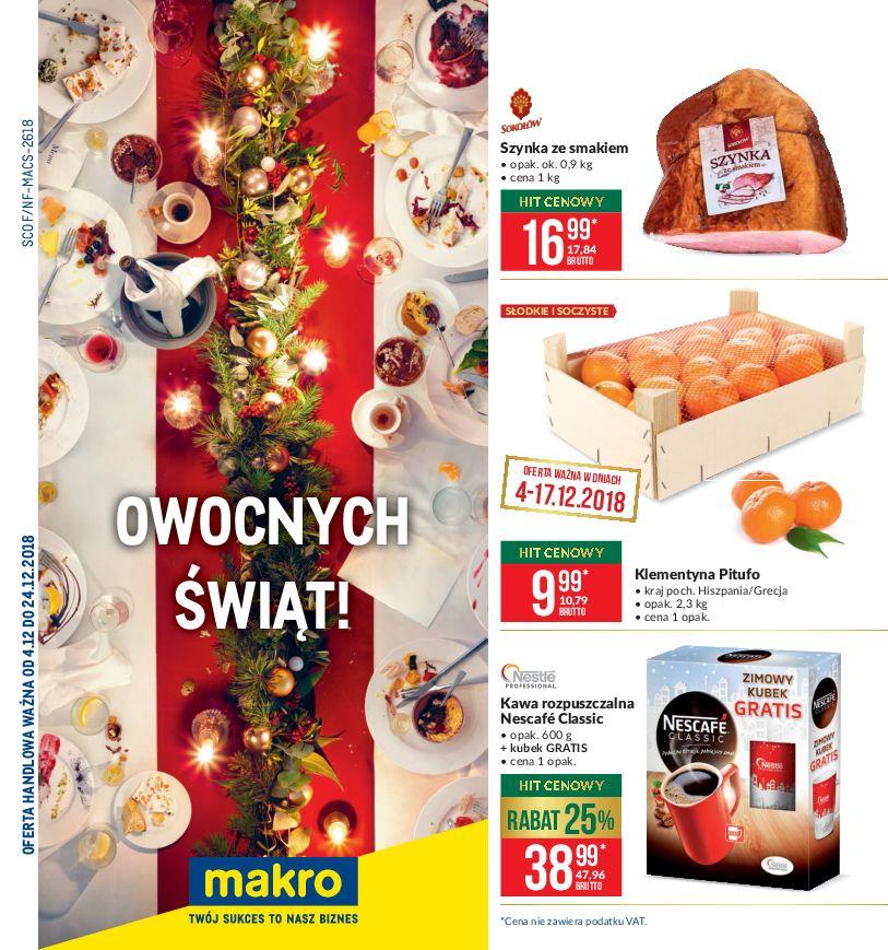 Gazetka promocyjna MAKRO str. 1