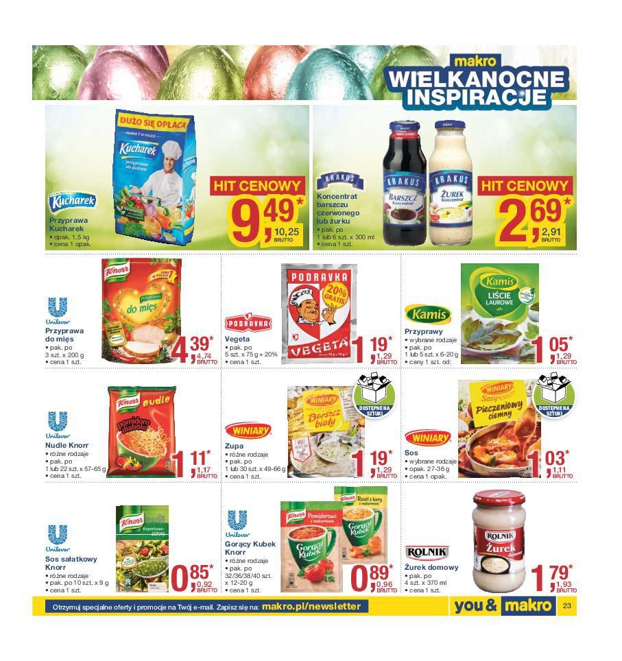 Gazetka promocyjna MAKRO str. 23