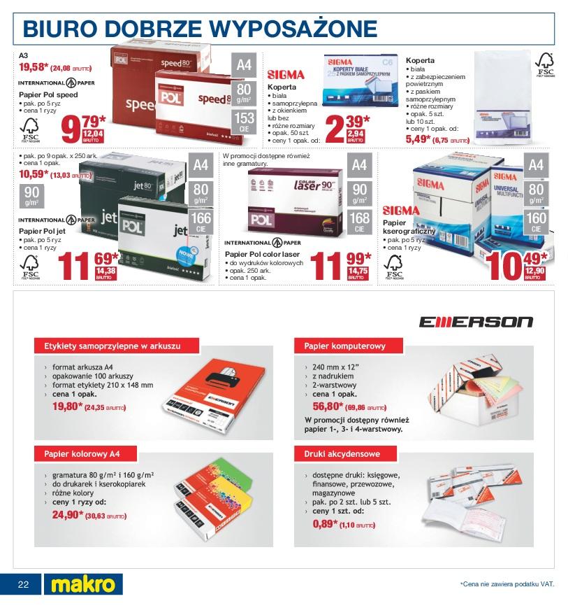 Gazetka promocyjna MAKRO str. 22