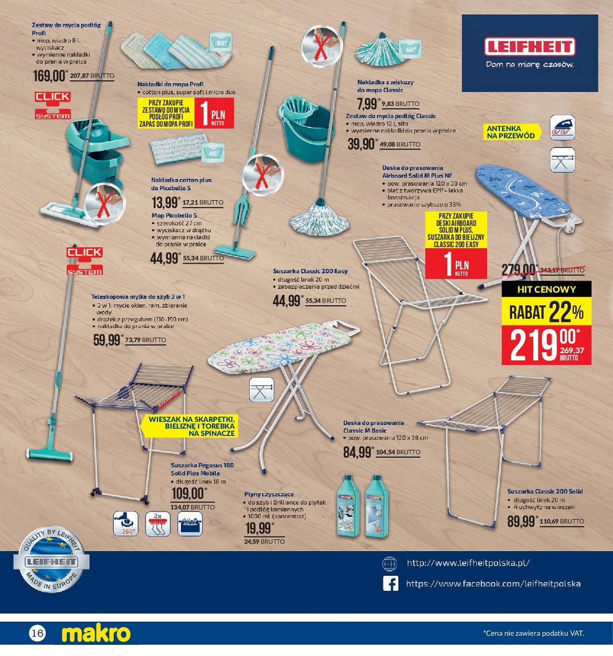 Gazetka promocyjna MAKRO str. 16