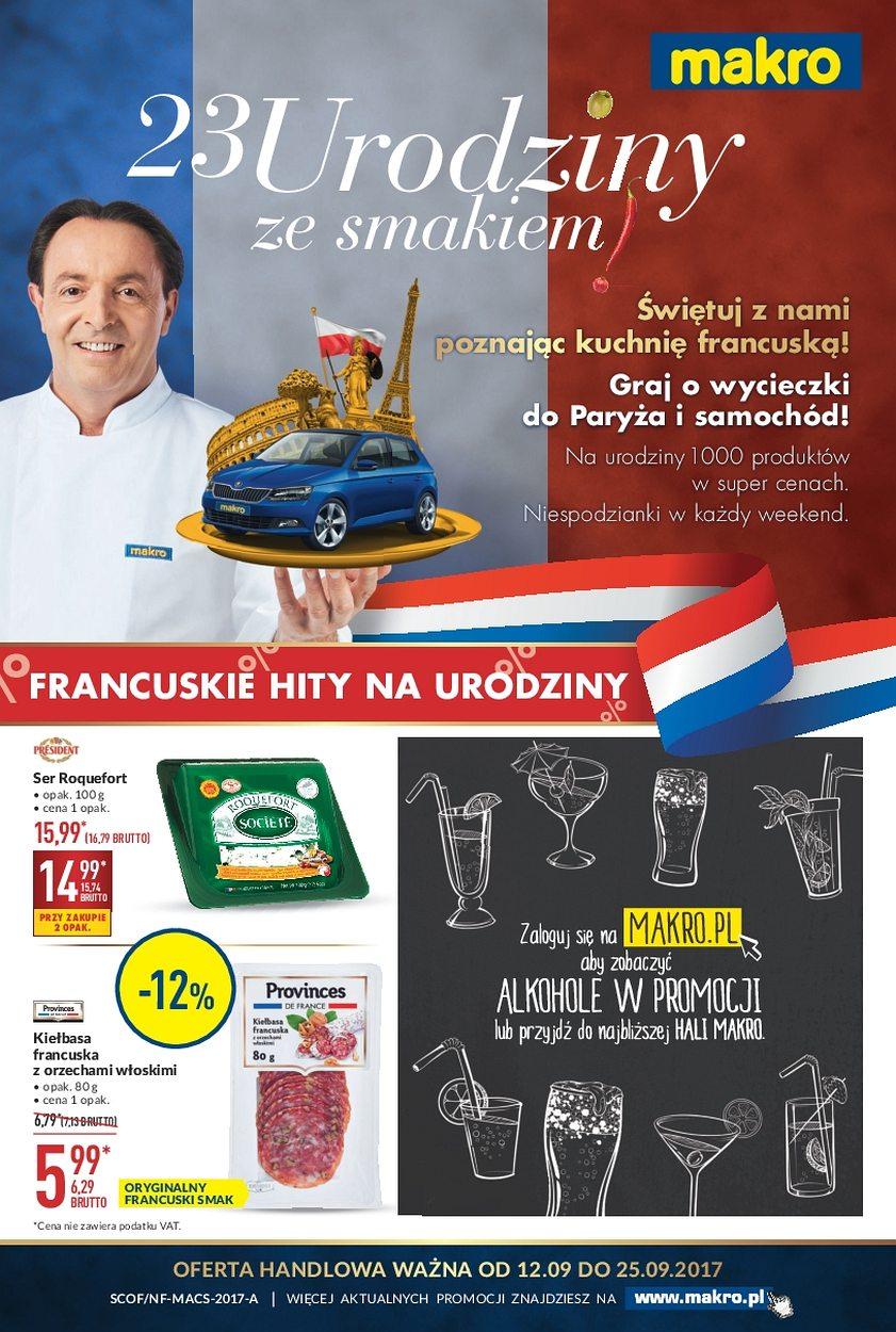 Gazetka promocyjna MAKRO str. 1