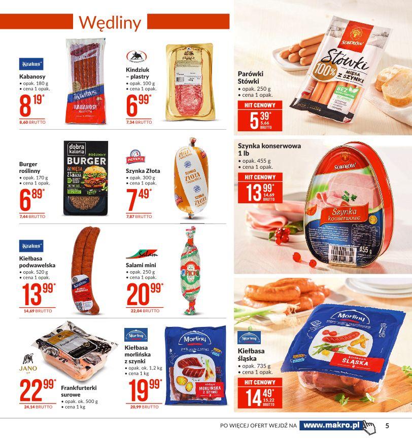 Gazetka promocyjna MAKRO str. 5