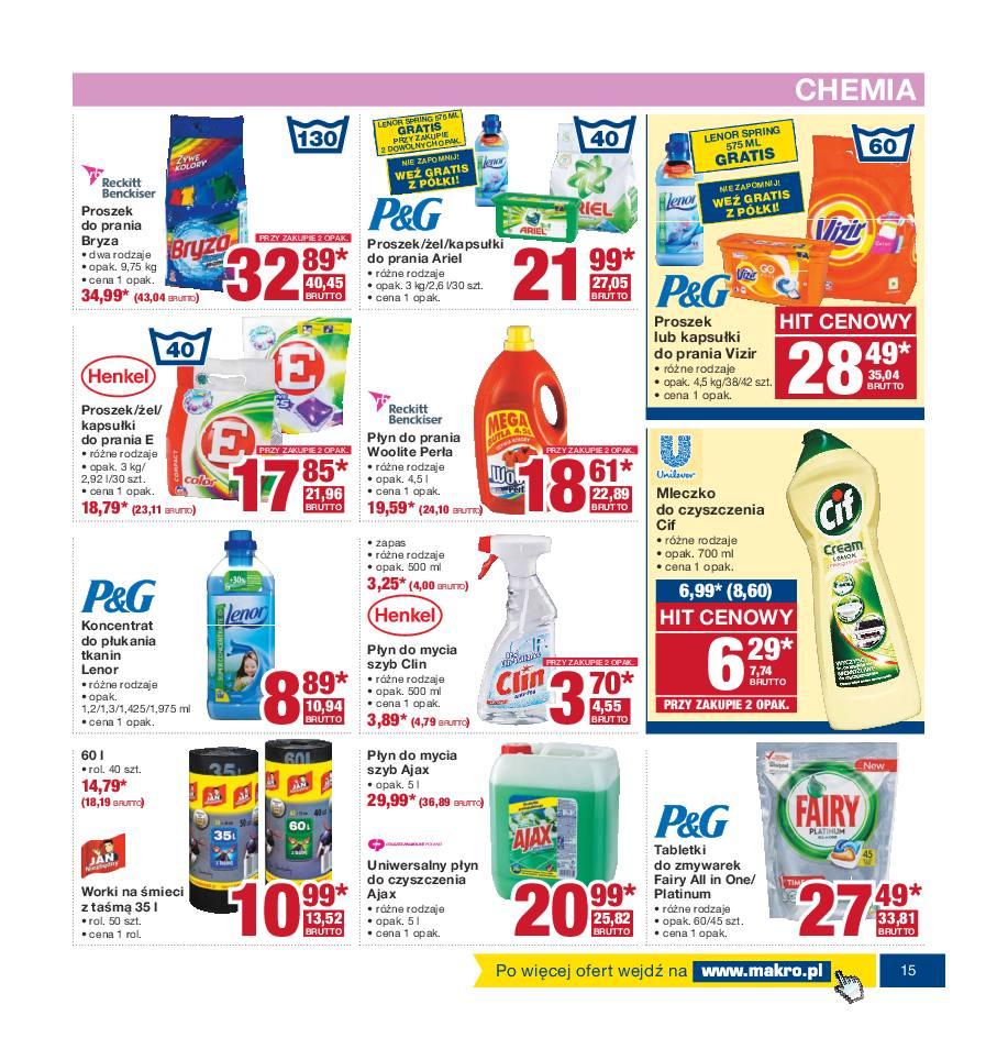 Gazetka promocyjna MAKRO str. 15