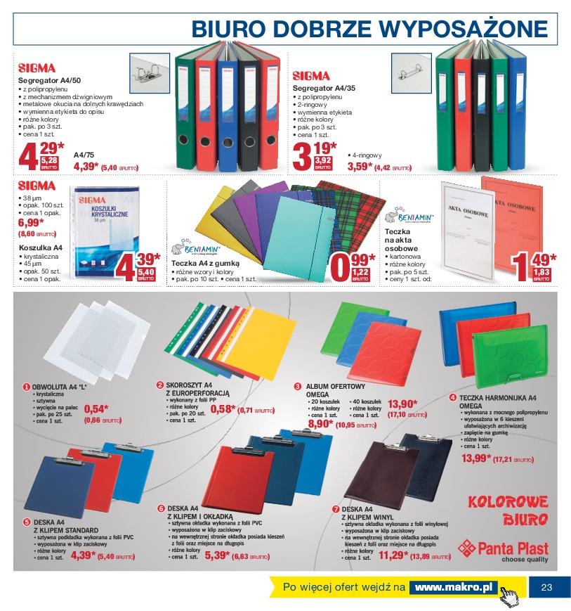 Gazetka promocyjna MAKRO str. 23