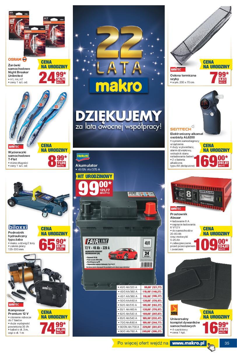 Gazetka promocyjna MAKRO str. 35