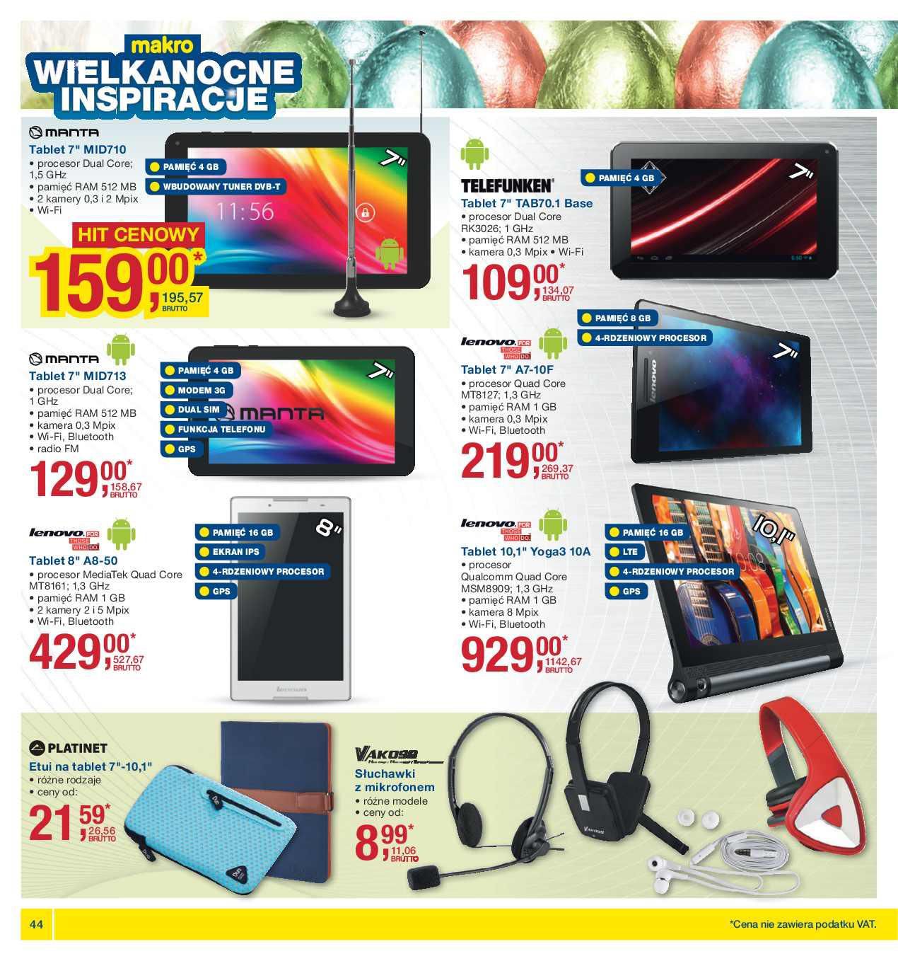 Gazetka promocyjna MAKRO str. 44
