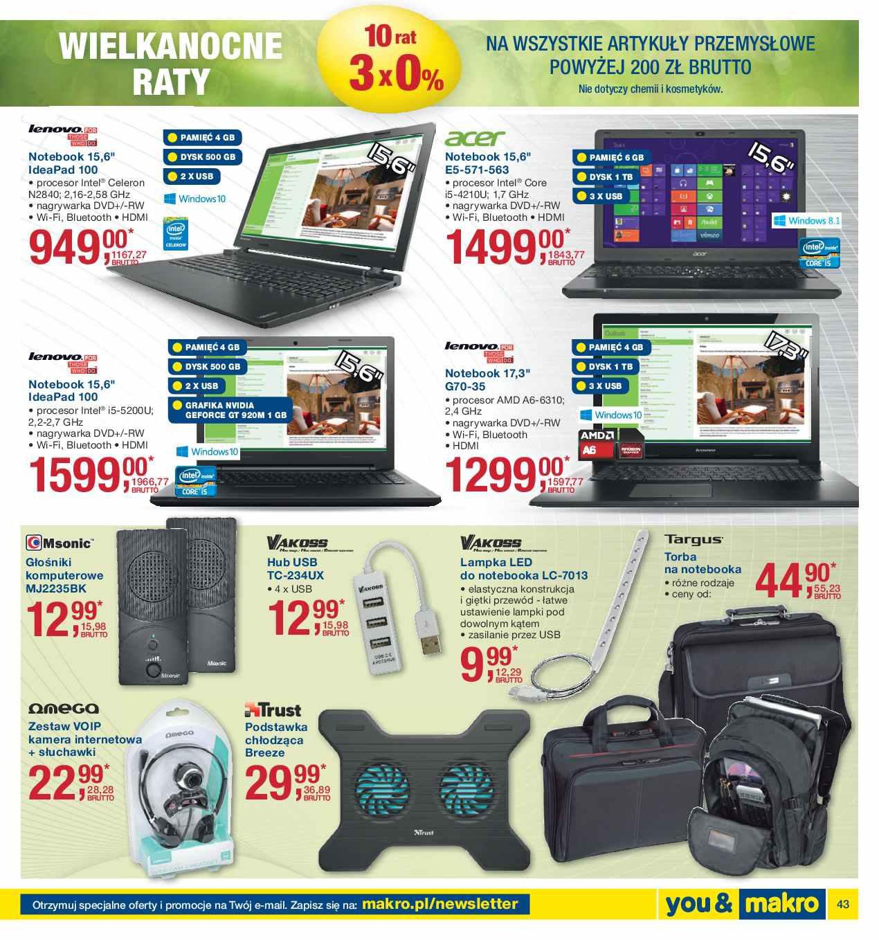 Gazetka promocyjna MAKRO str. 43