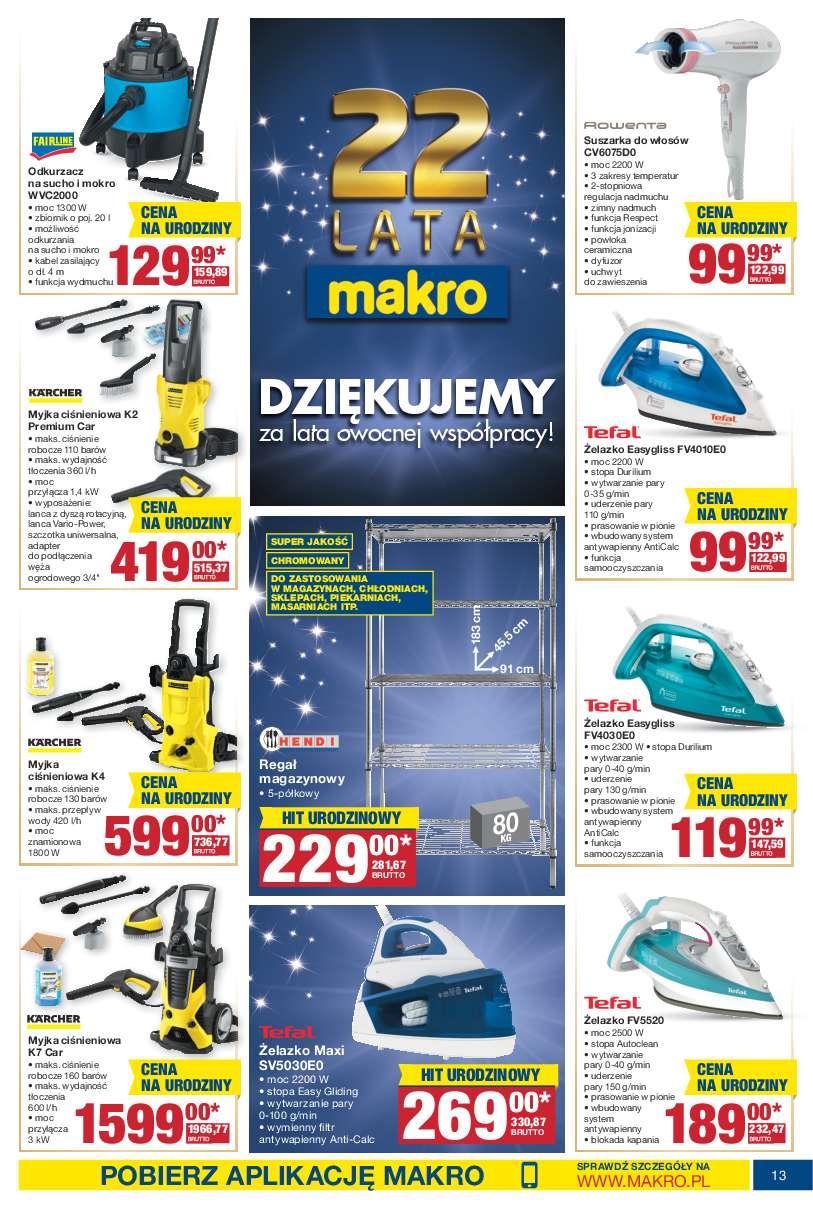 Gazetka promocyjna MAKRO str. 13