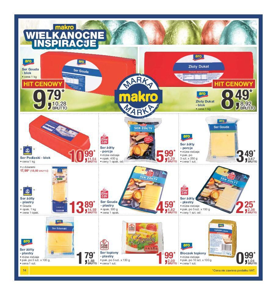 Gazetka promocyjna MAKRO str. 14
