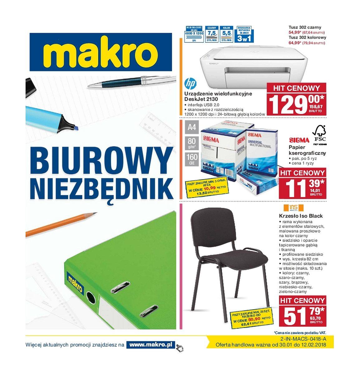 Gazetka promocyjna MAKRO str. 1