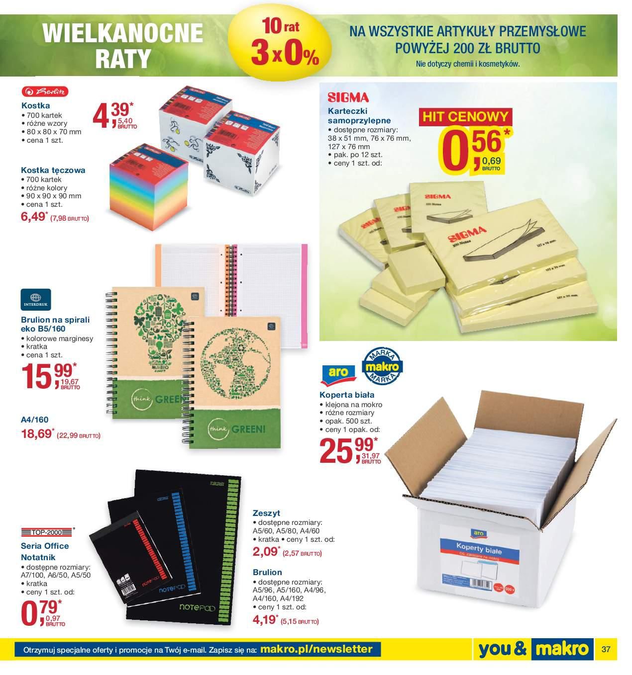 Gazetka promocyjna MAKRO str. 37