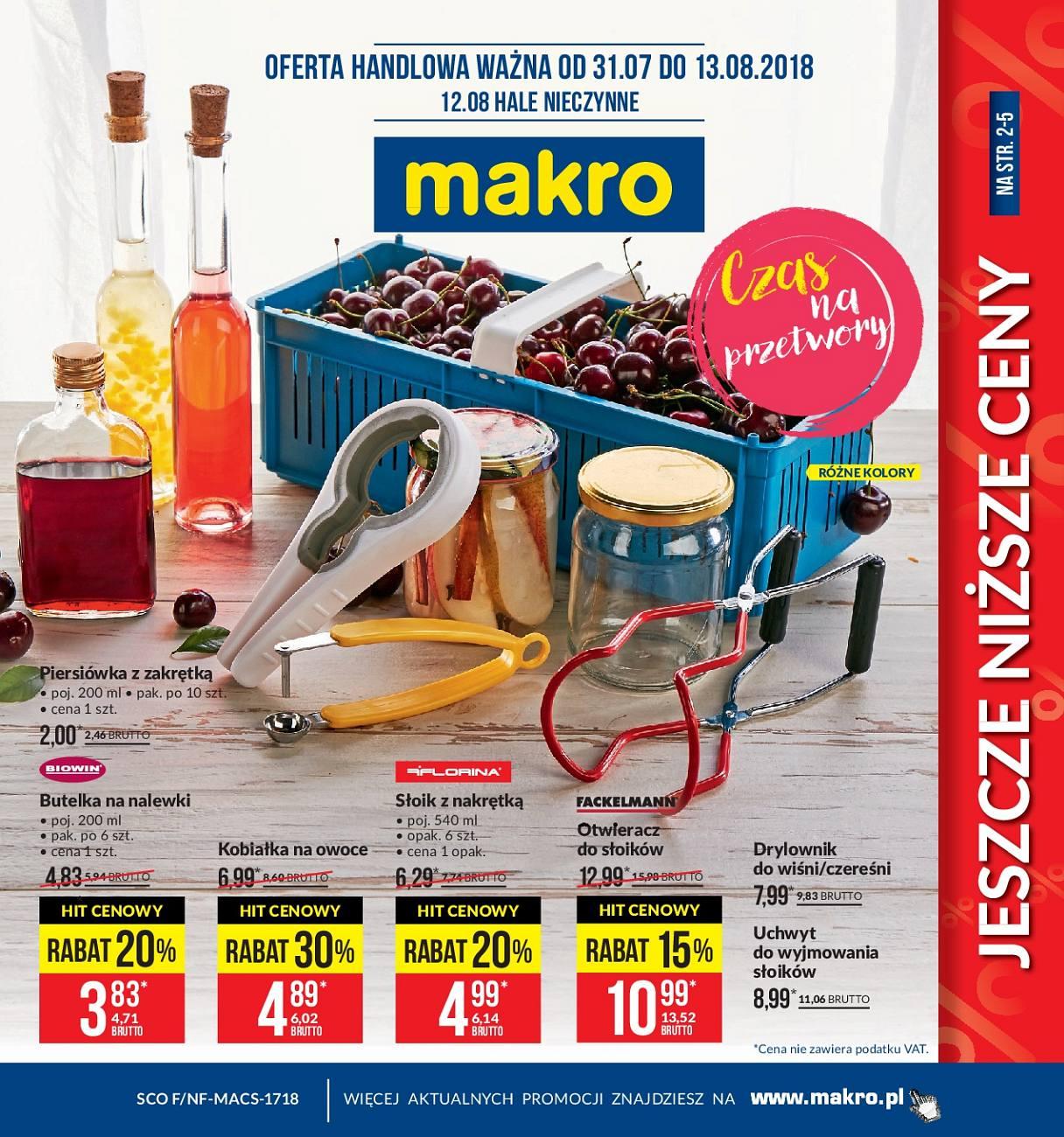 Gazetka promocyjna MAKRO str. 1